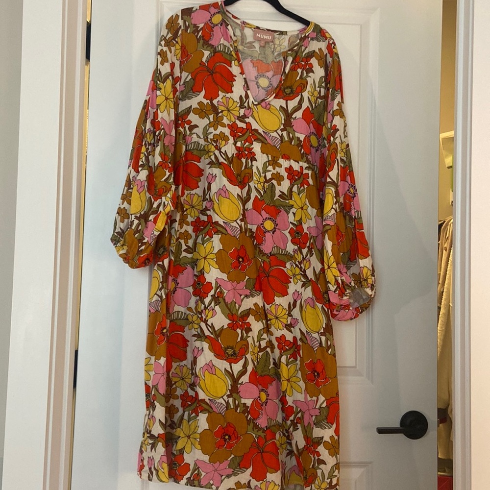 Show Me Youe Mumu Floral dress, size M